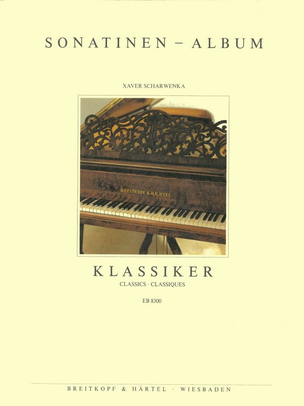 Vorderes Coverbild Sonatinen-Album Klassiker