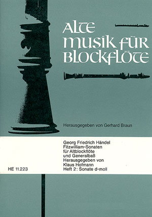 Vorderes Coverbild Fitzwilliam-Sonaten Band 2 - Sonate d-moll