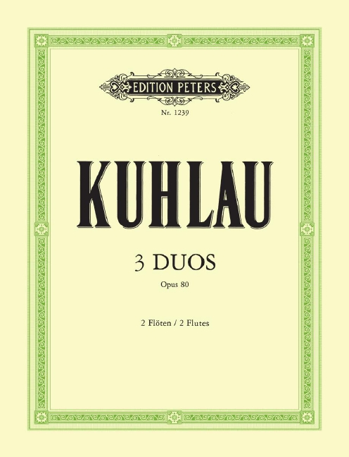 Vorderes Coverbild Duos op.80: