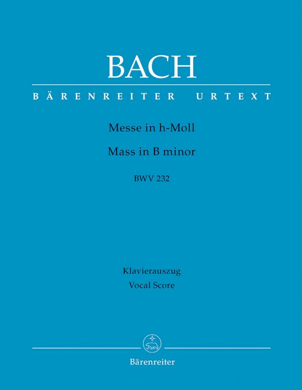 Vorderes Coverbild Messe h-Moll BWV232 
