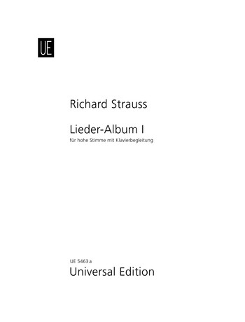 Vorderes Coverbild Lieder Band 1 für Gesang (hoch)