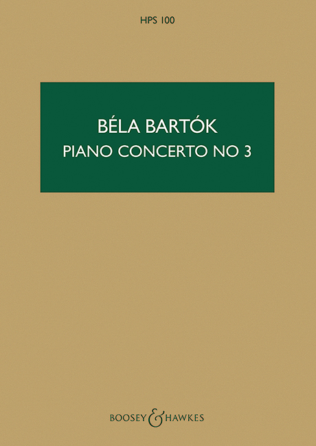 Vorderes Coverbild Klavierkonzert Nr. 3 HPS 100