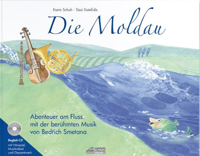 Vorderes Coverbild Die Moldau (+CD)