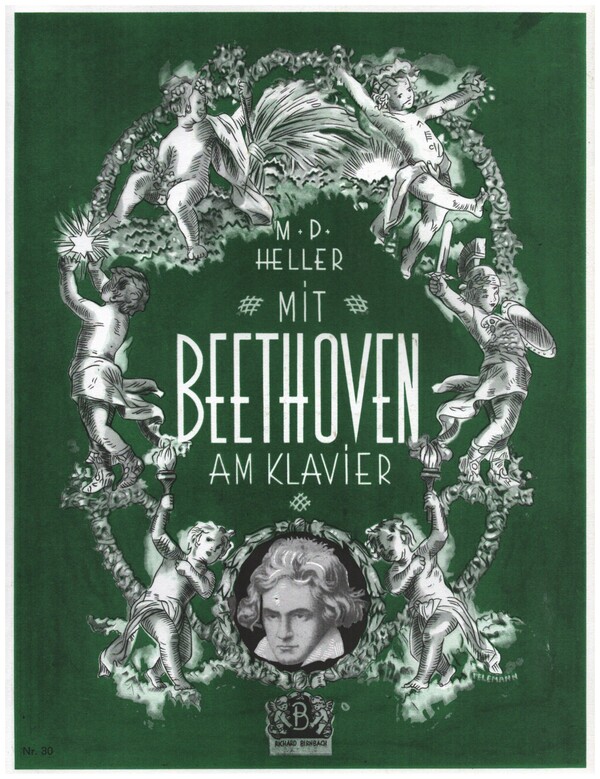 Vorderes Coverbild Mit Beethoven am Klavier