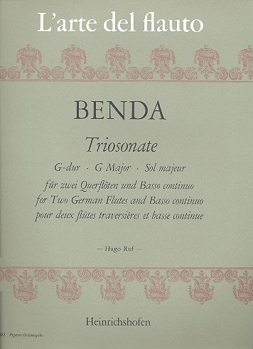 Vorderes Coverbild Triosonate G-Dur 