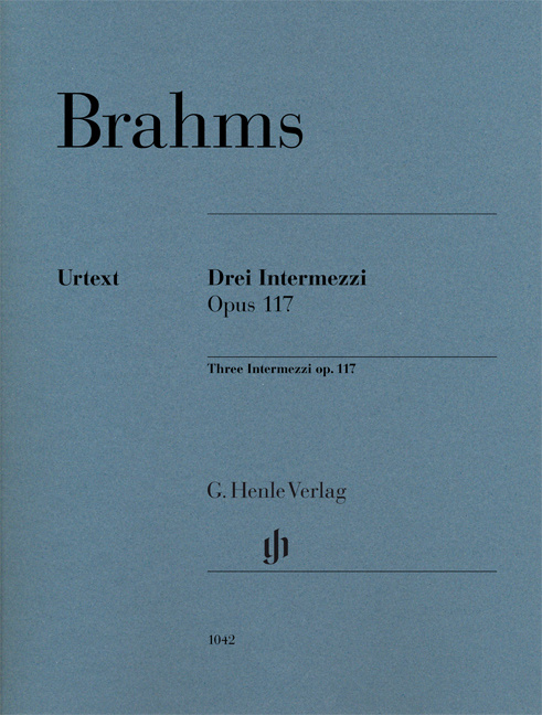 Vorderes Coverbild 3 Intermezzi op.117