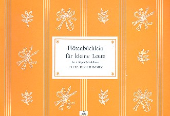 Vorderes Coverbild Flötenbüchlein für kleine Leute