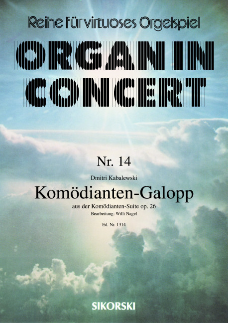 Vorderes Coverbild Komödianten-Galopp