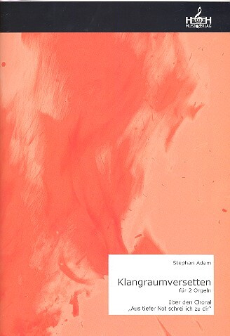 Vorderes Coverbild Klangraumversetten über den Choral "Aus tiefer Not schrei ich zu dir"