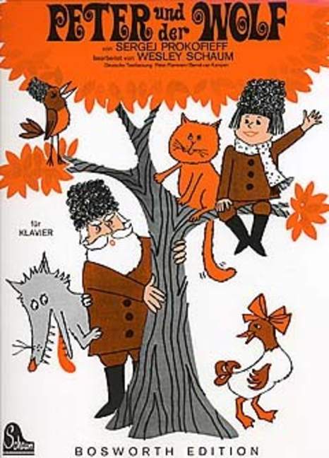 Vorderes Coverbild Peter und der Wolf