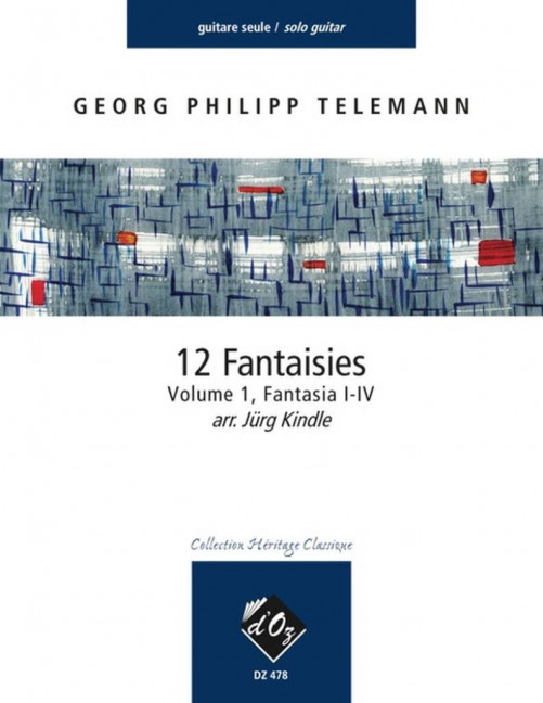 Vorderes Coverbild 12 Fantaisies vol.1 (nos.1-4)