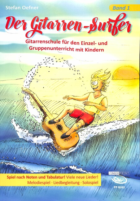 Vorderes Coverbild Der Gitarren-Surfer Band 1