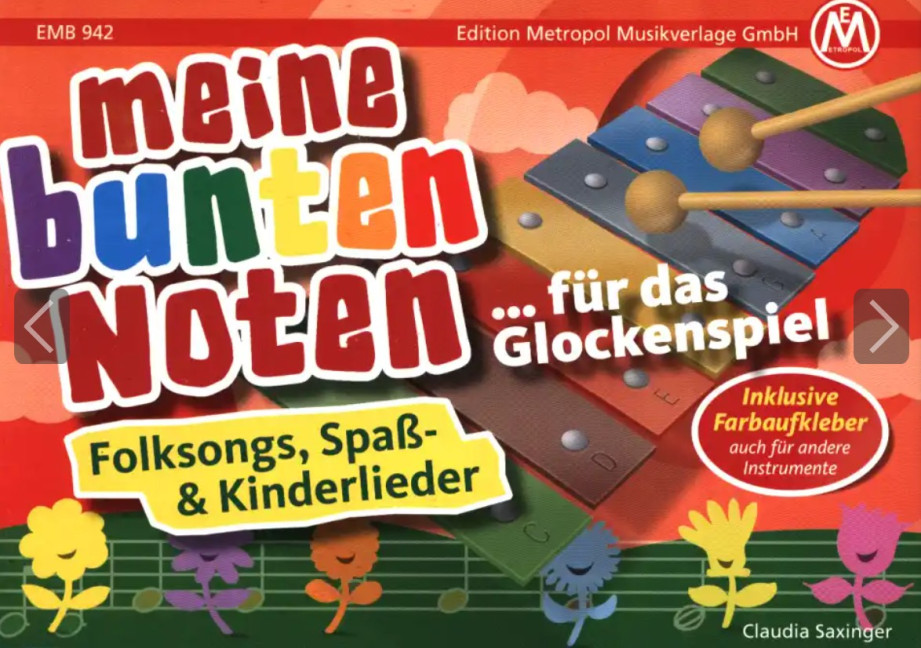 Vorderes Coverbild Folksongs, Spaß- und Kinderlieder