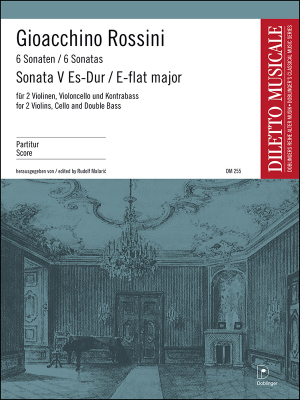 Vorderes Coverbild Sonata Es-Dur Nr.5 für Streichorchester