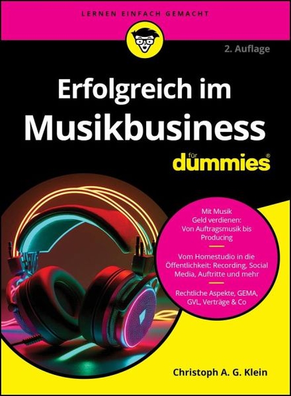 Vorderes Coverbild Erfolgreich im Musikbusiness für Dummies (dt)