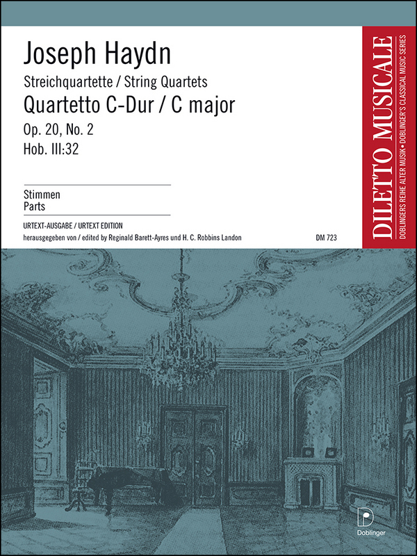Vorderes Coverbild Streichquartett C-Dur op.20,2