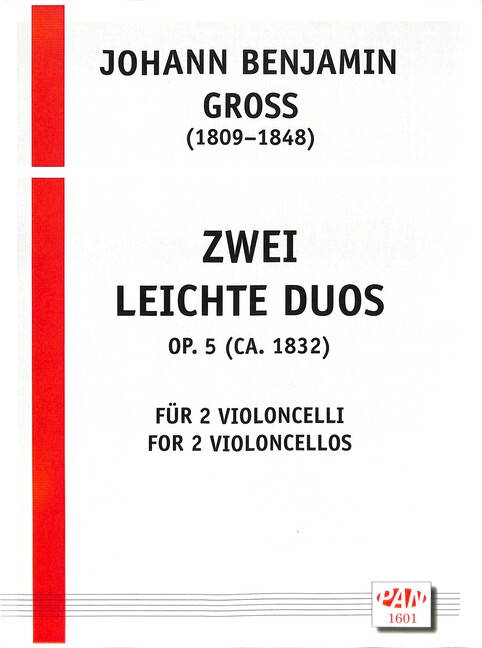 Vorderes Coverbild 2 leichte Duos op.5