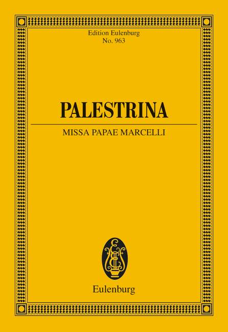 Vorderes Coverbild Missa Papae Marcelli