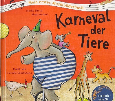 Vorderes Coverbild Der Karneval der Tiere (+CD)