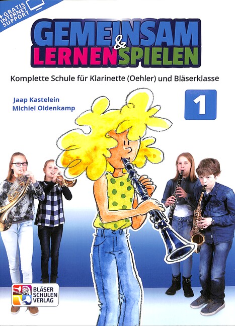 Vorderes Coverbild Gemeinsam lernen & spielen Band 1 (+Online Audio)