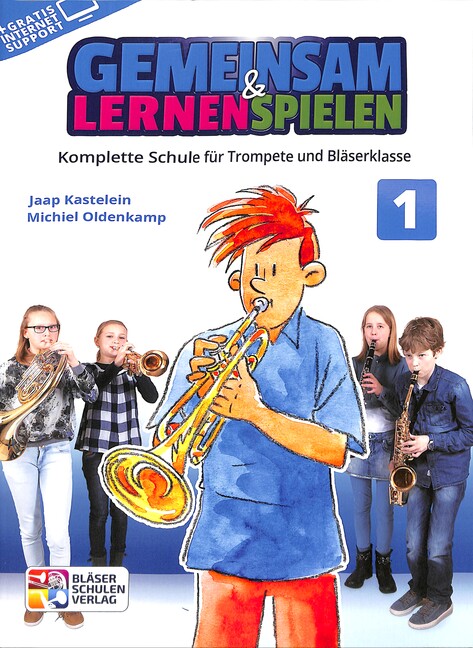Vorderes Coverbild Gemeinsam lernen & spielen Band 1 (+Online Audio)