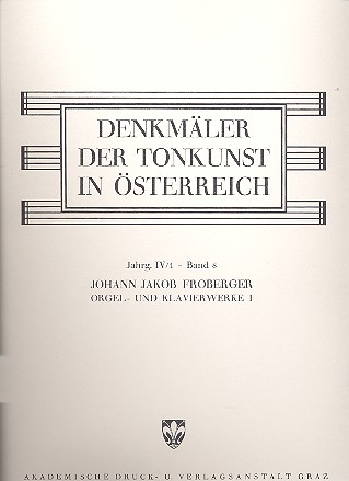 Vorderes Coverbild Orgel- und Klavierwerke Band 1