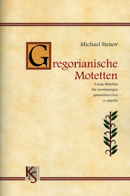 Vorderes Coverbild 5 neue gregorianische Motetten