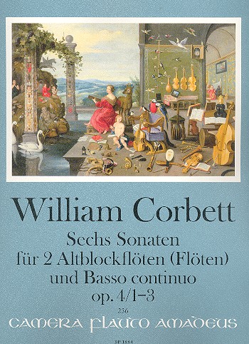 Vorderes Coverbild 6 Sonaten op.4 Band 1 (Nr.1-3)