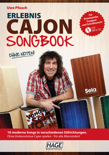 Vorderes Coverbild Erlebnis Cajon - Songbook (+MP3-CD)