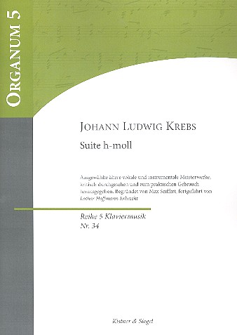 Vorderes Coverbild Suite h-Moll