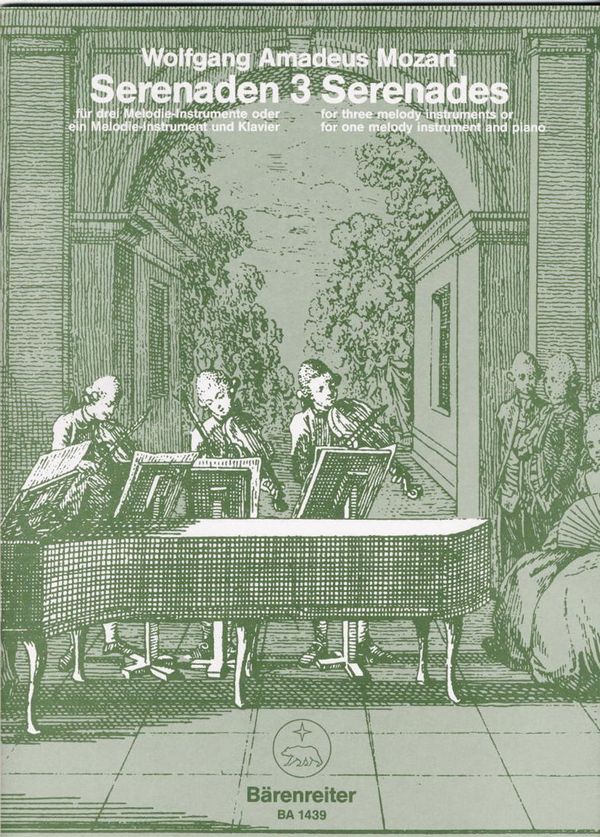 Vorderes Coverbild Serenaden Band 3 