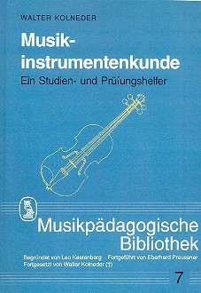 Vorderes Coverbild Musikinstrumentenkunde