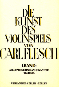 Vorderes Coverbild Die Kunst des Violinspiels Band 1