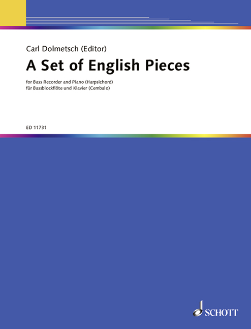 Vorderes Coverbild A Set of English Pieces