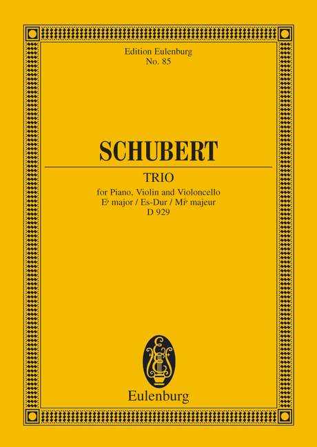 Vorderes Coverbild Klaviertrio Es-Dur op.100