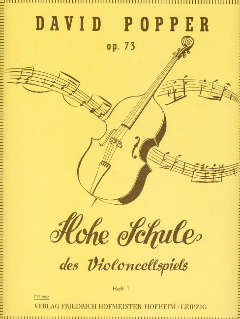 Vorderes Coverbild Hohe Schule des Violoncellspiels op.73 Band 1