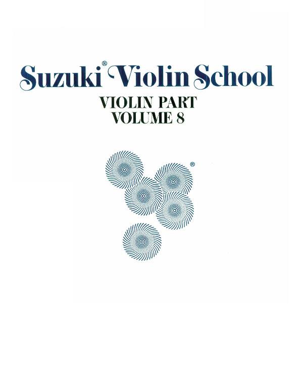 Vorderes Coverbild Suzuki Violin School vol.8