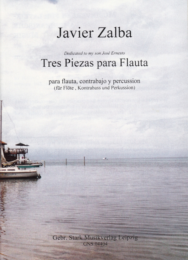 Vorderes Coverbild 3 Piezas para flauta