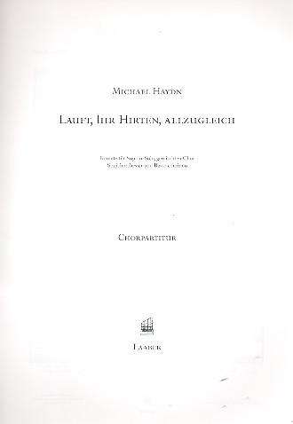 Vorderes Coverbild Lauft, ihr Hirten, allzugleich