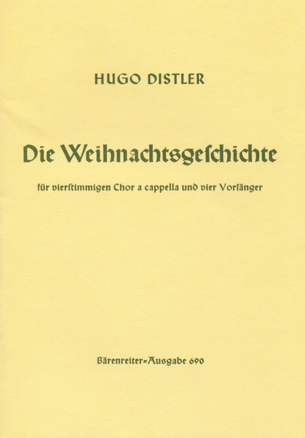 Vorderes Coverbild Die Weihnachtsgeschichte