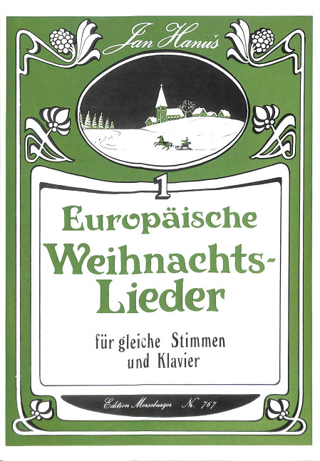 Vorderes Coverbild Europäische Weihnachtslieder Band 1