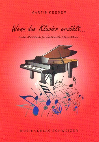 Vorderes Coverbild Wenn das Klavier erzählt...