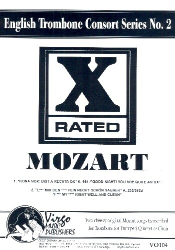 Vorderes Coverbild X rated Mozart
