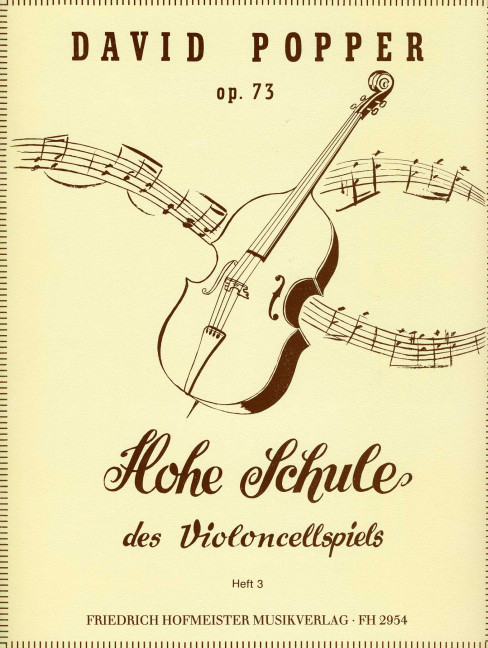 Vorderes Coverbild Hohe Schule des Violoncellspiels op.73 Band 3