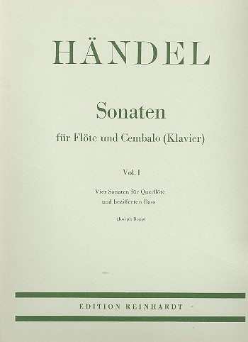 Vorderes Coverbild Sonaten aus op.1 Band 1 (1a, 1b, 5, 9)