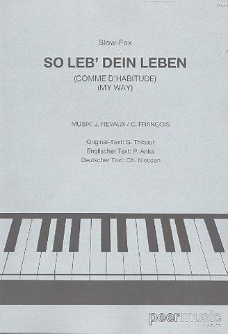 Vorderes Coverbild So leb dein Leben: