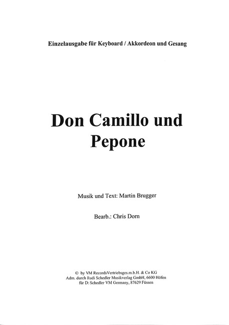Vorderes Coverbild Don Camillo und Pepone: