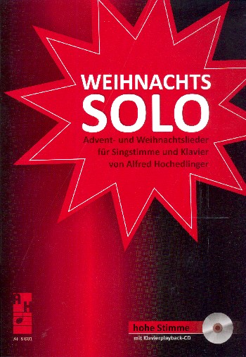 Vorderes Coverbild Weihnachtssolo (+CD)
