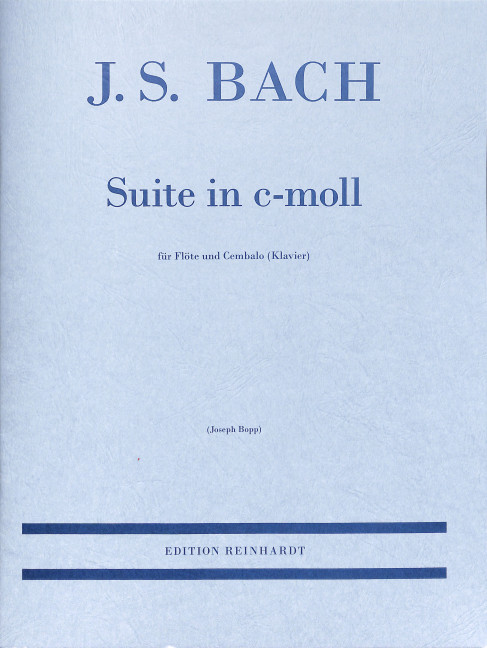 Vorderes Coverbild Suite c-Moll BWV997