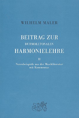 Vorderes Coverbild Beitrag zur durmolltonalen Harmonielehre Band 2